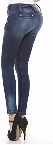 Colombian Push Up Jeans Levanta Cola High Waist Skinny Jeans Stretch Jeans