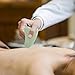 Rosenice Aventurine Gua Sha Scraping Massage Tools, Facial Jade Roller Set Natural Stone Guasha Board for SPA Acupuncture Therapy Trigger Point Treatment