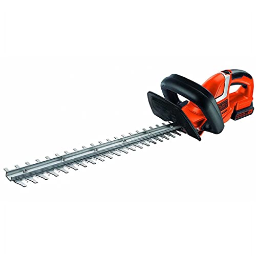 Cortasetos 18V con Batería Litio de 2.0Ah y Espada de 45cm 18mm Tiene Espacio Entre Dientes con 18 Niveles de Potencia, GTC1845L20