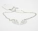 Cosplaywho Best Fucking Bitches Split Heart Pendant Necklace 2 PC