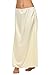 Avidlove Women Lingerie Slips Satin Snip-it Half Slip Lace Underskirt Long Beige,Small