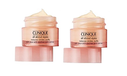 Clinique All About Eyes Duo Pack ( Travel Size ) - 2x7ml/0.21oz