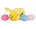 ZippyPaws Hide-an-Egg Burrow Interactive Squeaky Plush Dog Toy with 3 Eggs, Bunny