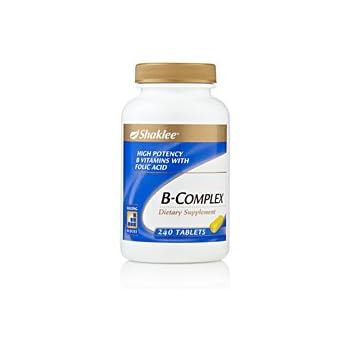 Amazon.com: Shaklee B-Complex 240 ct.: Health & Personal Care