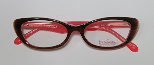LILLY PULITZER Eyeglasses TAVI Havana Orange 49MM