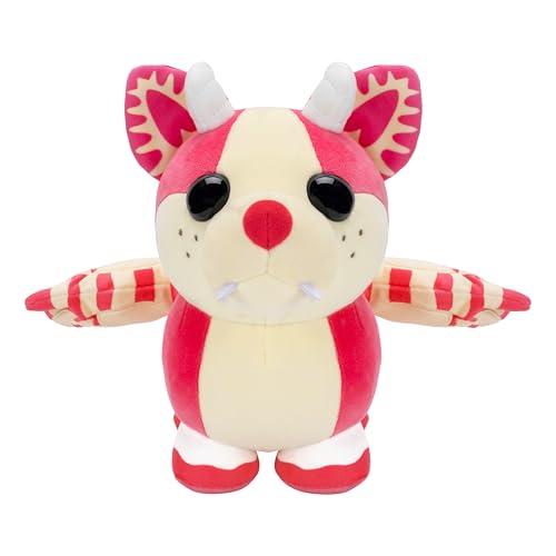 Adopt Me! Collector Plush Strawberry Shortcake Bat Dragon - Series 5 - Legendary - Exclusive Virtual Item Code Included - Toys for Kids Featuring Your Favorite Pet, Ages 6+