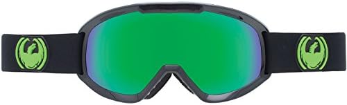 Dragon Alliance DX2 Ski Goggles, Jet/Green Ion
