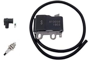 PARTSRUN A411001620 （ID#A10058） Ignition Coil with BM6A Spark Plug and Boot Kit for Echo Leaf Blower EB600RT PB-580H PB-580T ZF362-B-HHS