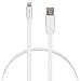 iPhone charger, Shackle Lightning to USB Cable 3Pack (3ft) for iPhone 6s 6 Plus 5s 5c 5, iPad Pro, Air 2, iPad mini 4 3 2, iPod touch 5th gen / 6th gen / nano 7th gen - White (3ft)