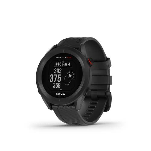 Garmin Approach S12, Reloj para Golf, Negro