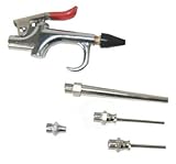 Air Blow Gun Kit with 5 Interchangeable Nozzles