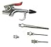 Air Blow Gun Kit with 5 Interchangeable Nozzles