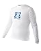 Body Glove Men's Basic Long Arm Rashguard, White, Medium