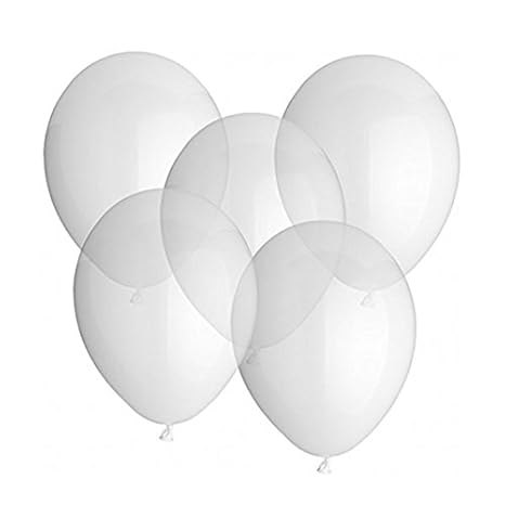 Pixnor transparente Ballons, Helium, Latex-Ballons, 30,5 cm, 25 Stück