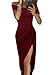 Happy sailed Flowers Off Shoulder Ruffle Party Homecoming Maxi Dress S-XL
