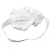 Ealitak EUOTEO ReNext Baby White Headbands,Baby Girl Flower Headbands,Newborn Headbands,Baby Bows