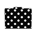 File Folders Black & White Dots