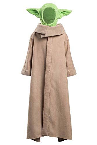 Cosplaysky Kids Version Baby Yoda Costume For The Mandalorian Cosplay Cloak Jedi Robe Halloween Outfit I Love Baby Yoda Cosplaysky Kids Version Baby Yoda Costume For The Mandalorian Cosplay Cloak Jedi Robe Halloween Outfit I Love Baby Yoda