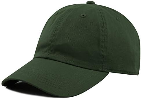 Baseball Cap Dark-green Golf Dad Hat Men Women Plain Cap Green Blank Golf Hat main image 4
