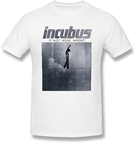 Feeling Unique Incubus-If-Not-Now-When Mens Tee Short Sleeve Funny T Shirt Black