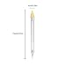 Anself 1pc Nail Rhinestone Dotting Pen Double Different Head Tips Beads Picker Wax Pencil Handle Manicure Tool (1PCS)