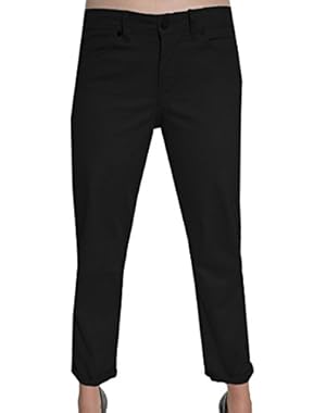 Womens Power Stretch Skinny Cropped Pants