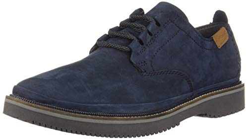 Hush Puppies Bernard Conv Oxford Navy Nubuck 11