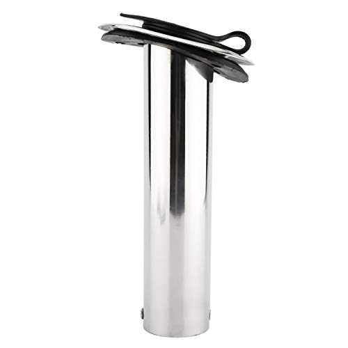 DasMarine 4 Stück Edelstahl Rutenhalter 15/90 Grad Rutenhalter mit Gummikappe, Dichtung, Schlaucheinlage – Bild 7