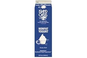 Island Oasis Non Fat Yogurt, 32 Ounce - 12 per case.