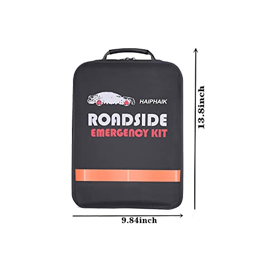 HAIPHAIK Car Emergency Roadside Kit Safety Kits for Cars, Car Jumper