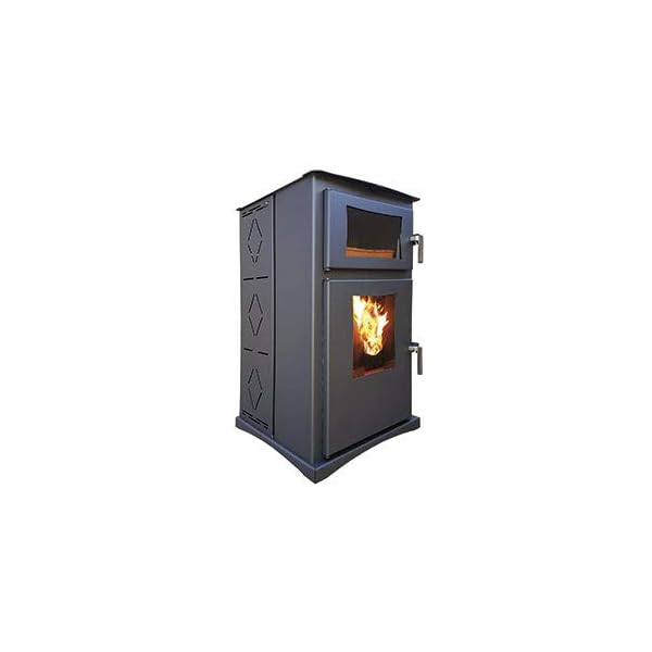 Estufa de Pellet con Horno sin Electricidad JOIMA modelo Vitta Nature 8 kW  | Calorcito