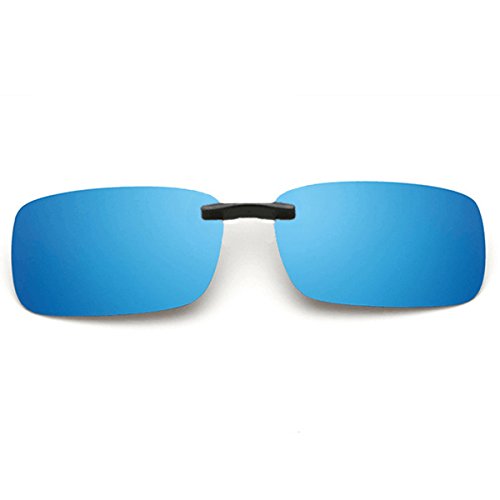Clip on sunglasses men s titanium flexible polarized lenses glass…