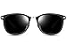 ATTCL Unisex Retro Metal Frame Driving Polarized Aviator Sunglasses For Men Women 18020blackgray