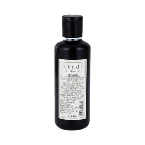 Khadi - Bhringraj Herbal Hair Oil - 210ml Shipping Fast