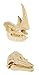 Safari Ltd Mammal Skulls TOOB with the Skulls of a Dolphin, Lion, Rhinoceros, Elephant, Giraffe, Zebra, Gorilla, and Hippopotamus.