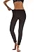 Cokar Women 's Compression Pants Leggings Sports Wear Rash Guard, Classic-black, Medium