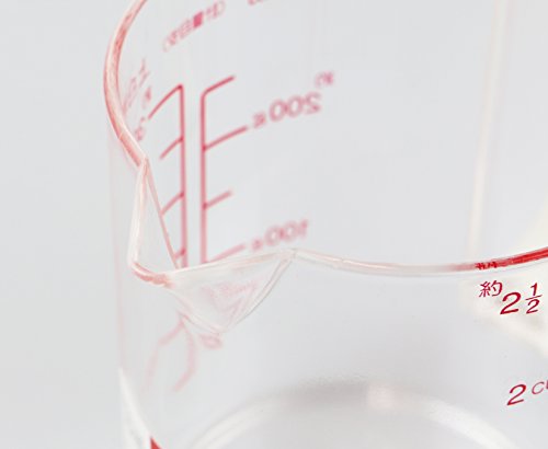 Pearl ENJOY KITCHEN heat-resistant measuring cup 500ml C-4740 (japan import)