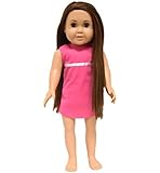 The Springfield Collection by Fibre-Craft Pre-Stuffed Doll, 18-Inch, Emma/Brunette Hair/Brown Eyes