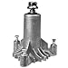 New Replacement for 130794 Spindle, or Mandrel, Craftsman, Poulan, Husqvarn, More.... with pre-tapped mounting holes and 3 mounting bolts primary