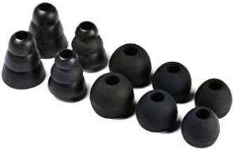 BLACK FLANGE REPLACEMENT SILICONE EARPHONE TIPS EARBUDS X 10 HEADPHONE GELS FIT Monster Beats Dr. Dre Tour, urBeats 2.0, HeartBeats 2.0 (Lady Gaga), DiddyBeats and Monster Turbine Pro sony jvc v moda dr dre beats tour in ear powerbeats ,