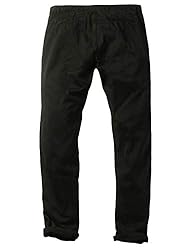 Match Mens Slim-Tapered Flat-Front Casual