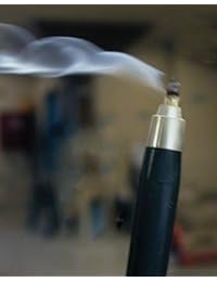 metermall s220 kit a Regin humo pluma con 6 mechas y Carry Case. densa, color blanco Trail para encontrar Borradores de humo y fugas de aire.