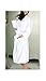 LUXEHOME 100% Cotton Terry Bathrobe - Luxury Shawl Collar Soft Spa Robes for Women and Men, White (Large, White)