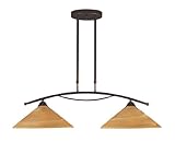 Elk 6551/2 2-Light Island Light in Aged Bronze and
