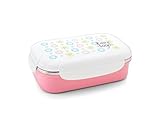 Leak Proof Stainless Steel Insulated Lunch Box(17oz) – Ideal Food Container for Men Women or Kids – BPA Toxin Free Pail for Work or Healthy School Lunches –Compact & Durable Sandwich Box … (Pink)