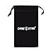 Case Star ® Light Blue Earphone handsfree headset HARD EVA Case - Clamshell/MESH Style with Zipper Enclosure, Inner Pocket, and Durable Exterior + Silver Climbing Carabiner+Case star cellphone bag