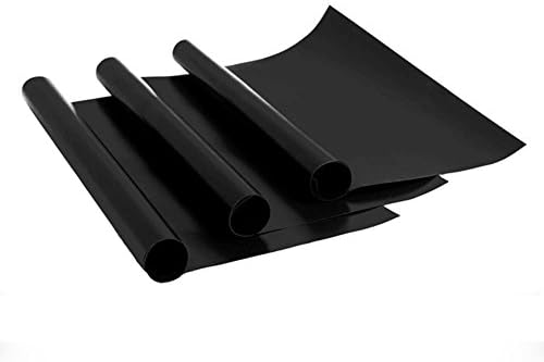 Grill Mat - Set of 3, Reusable and Easy to Clean, Nonstick BBQ Grilling Accessories - 15.75 x 13 Inch