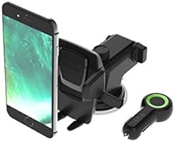 iOttie Easy One Touch 3 & RapidVOLT Bundle for iPhone XS MAX R 8 Plus 7 Plus Samsung Galaxy S9 S8 Edge S7 S6 Note 9