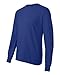 Hanes ComfortSoft Tagless Long-Sleeve T-Shirt. 5586 - Medium - Deep Royal