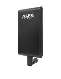 ALFA apa m25 doble banda de 2,4 GHz 5GHz 10dBi Antena Panel de alta ganancia direccional interior con conector RP SMA (comparar a Asus wl ant 157)